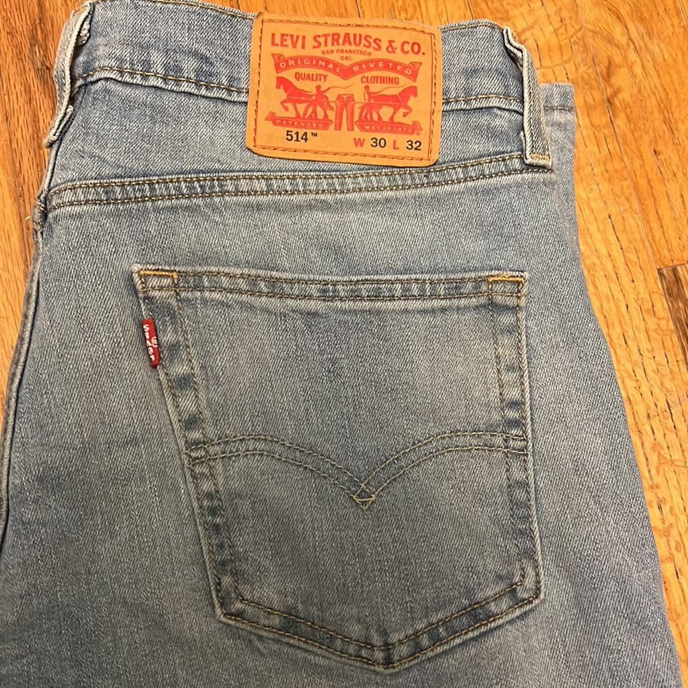 Levi light blue 514 w30 l32